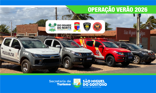 São Miguel do Gostoso inicia a Operação Verão 2026 com união de forças e reforço na segurança litorânea.