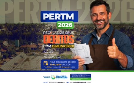 Prorrogado prazo do PERTM 2026 para regularização de débitos municipais